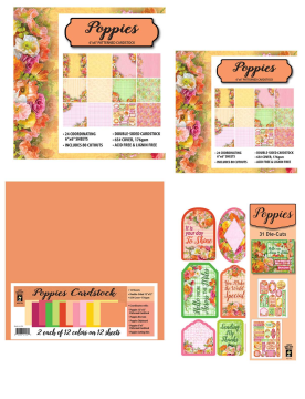 Poppies Collection by Hot Off The Press Money Saver