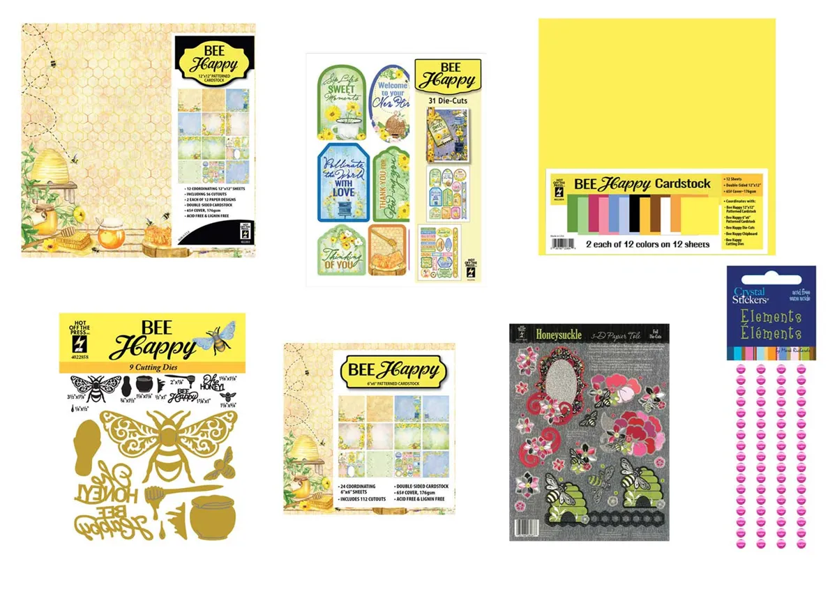 Bee Happy by Hot Off The Press Money Saver