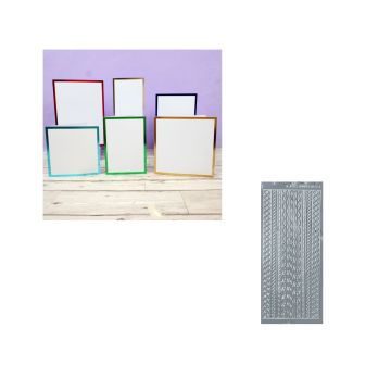 Foiled Edge Cards by Hunkydory Money Saver