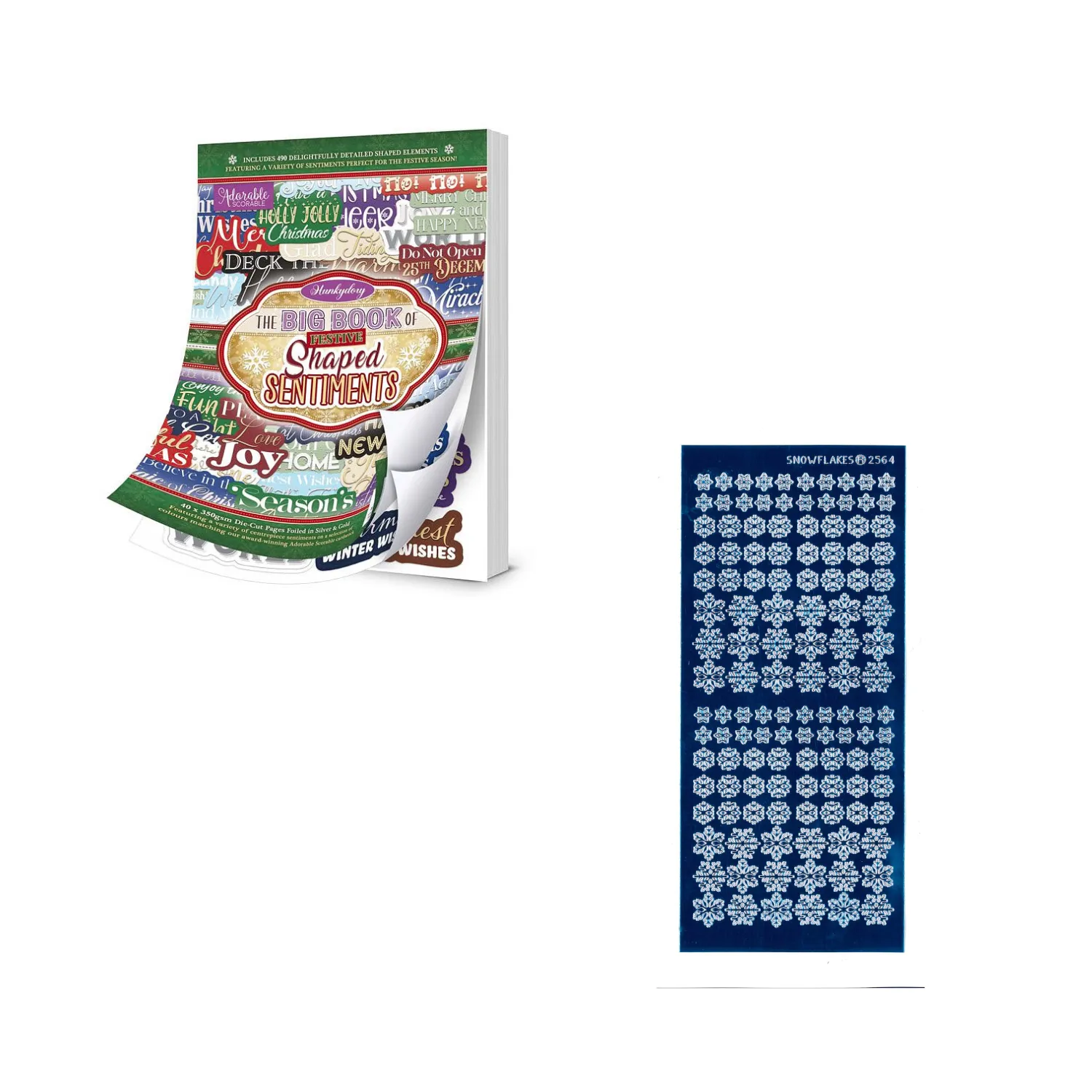 Big Book of Festive Shaped Sentiments by Hunkydory Money Saver