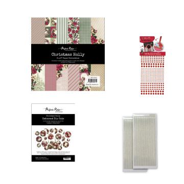 Christmas Holly by Paper Rose Money Saver