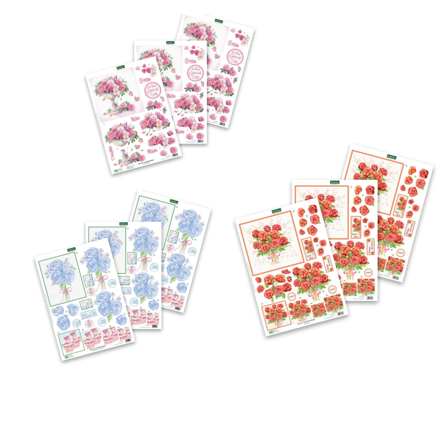 Roses Die-Cuts by Katy Sue Designs Money Saver