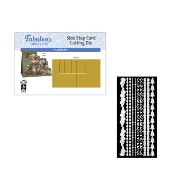 Side Step Card Dies by Fabulous Folded Money Saver