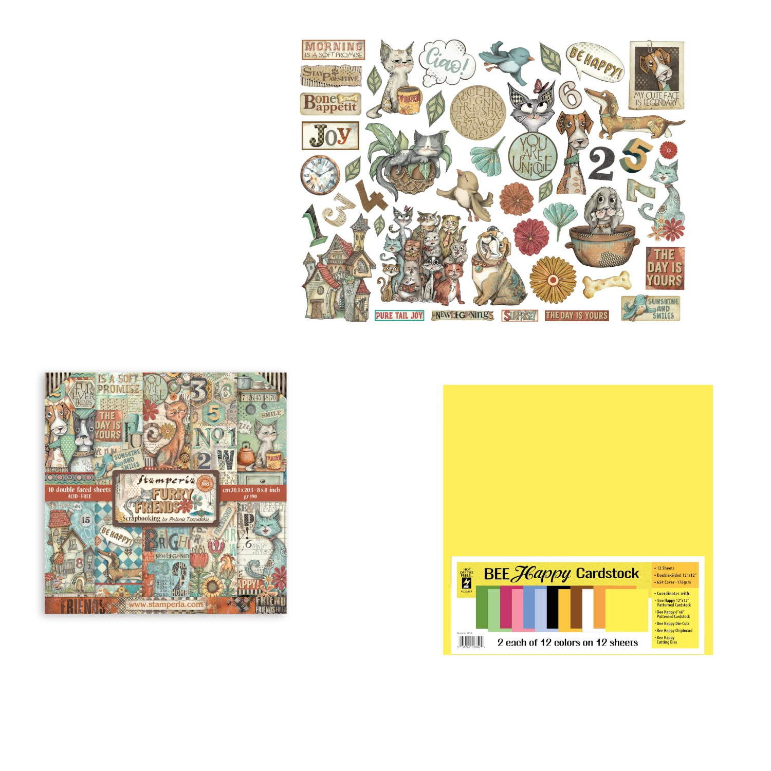 Furry Friends by Stamperia Money Saver