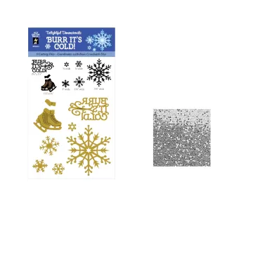 Burr It's Cold! Dies by Delightful Dimensional Money Saver
