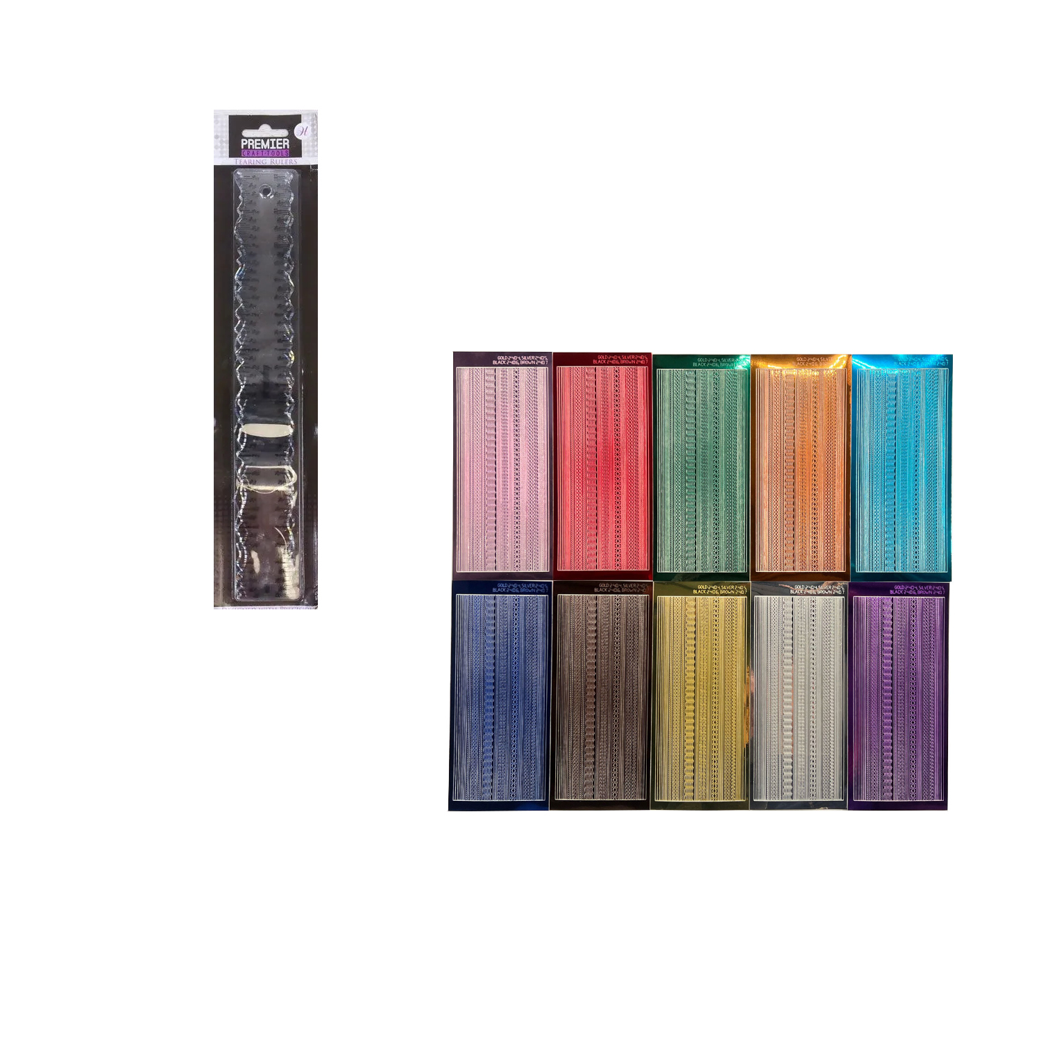 Tearing Rulers by Hunkydory Money Saver