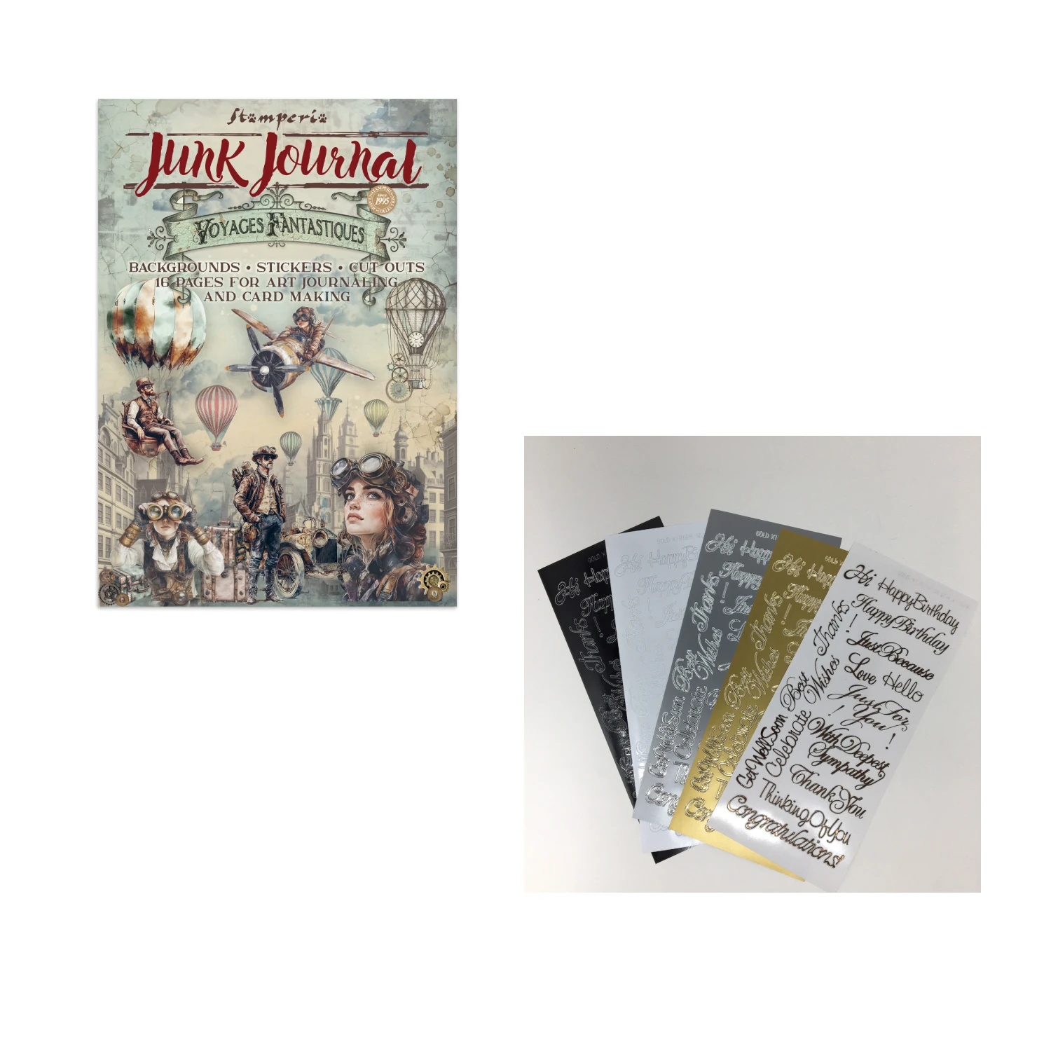 Voyages Junk Journal by Stamperia Money Saver