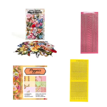 Sorbet Petals Ephemera by AALL & Create Money Saver