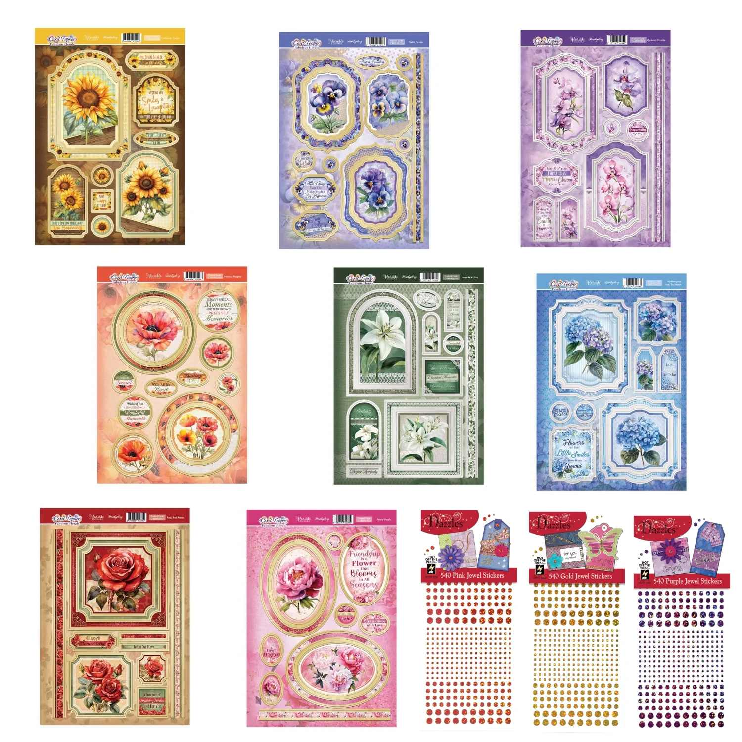 Flower Toppers by Hunkydory Money Saver