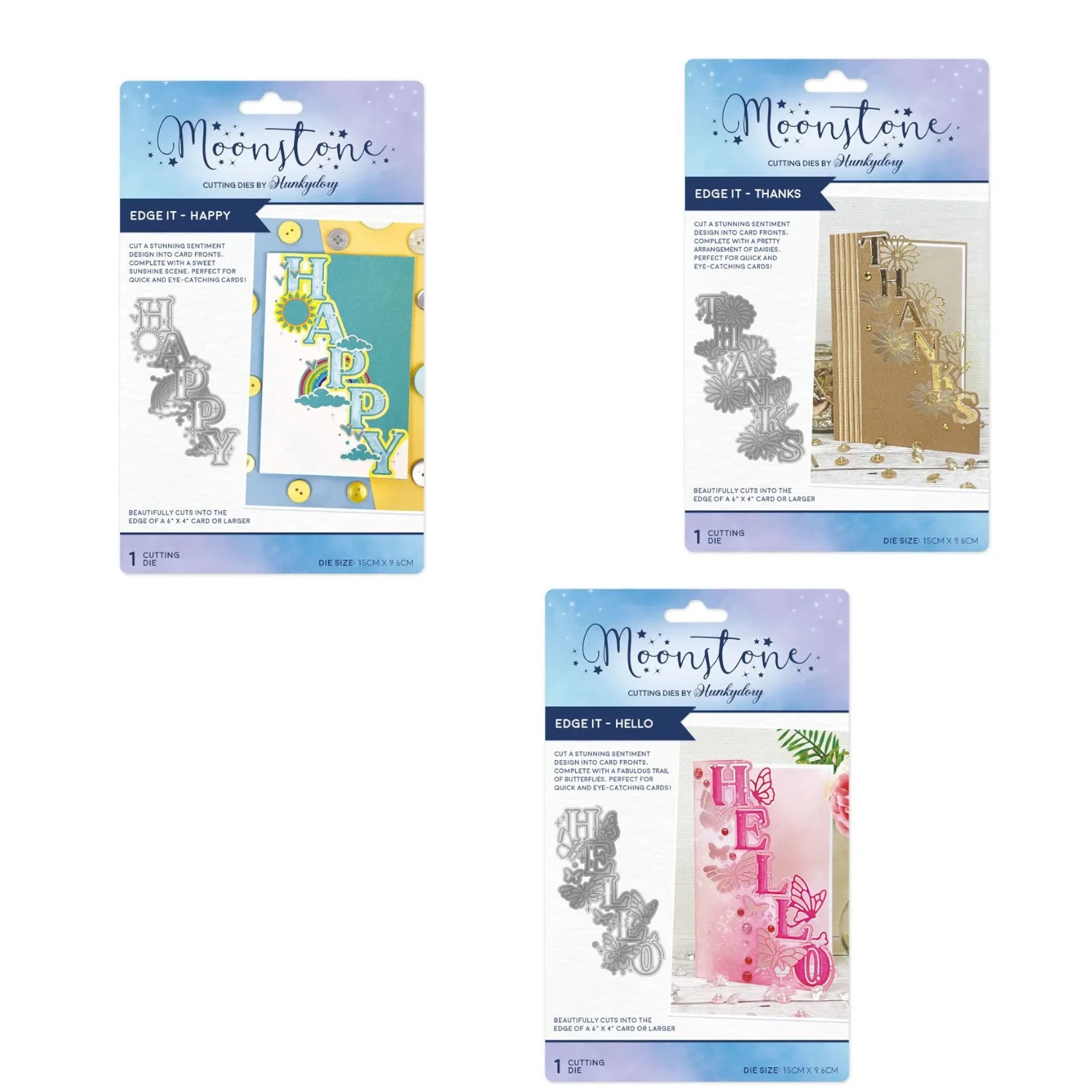 Happy, Hello, Thanks Dies by Hunkydory Money Saver