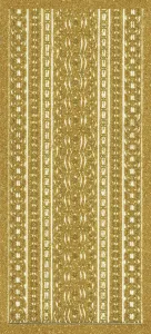 31 Gold Jewel Border Dazzles&trade; Stickers