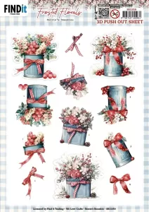 Frosted Florals Tin Die-Cuts