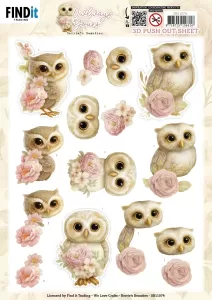 Blossom Owlways Die-Cuts
