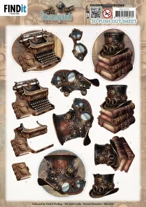 Steampunk Objects Die-Cuts