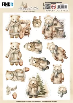 Cosy Bear Die-Cuts