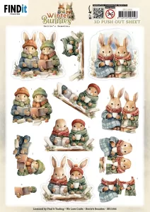 Bunnies Together Die-Cuts