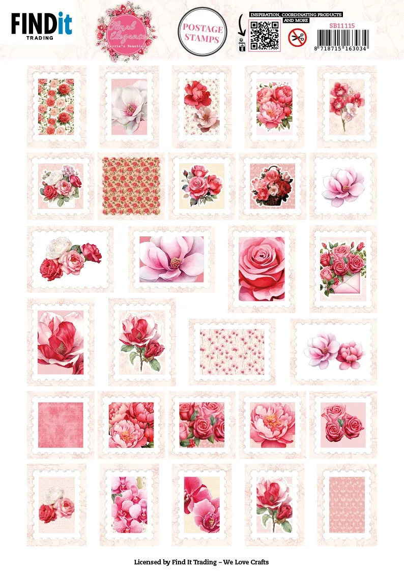 Romantic Roses Stamp Die-Cuts
