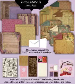 Personal Shopper Scrapbooking Class Kit