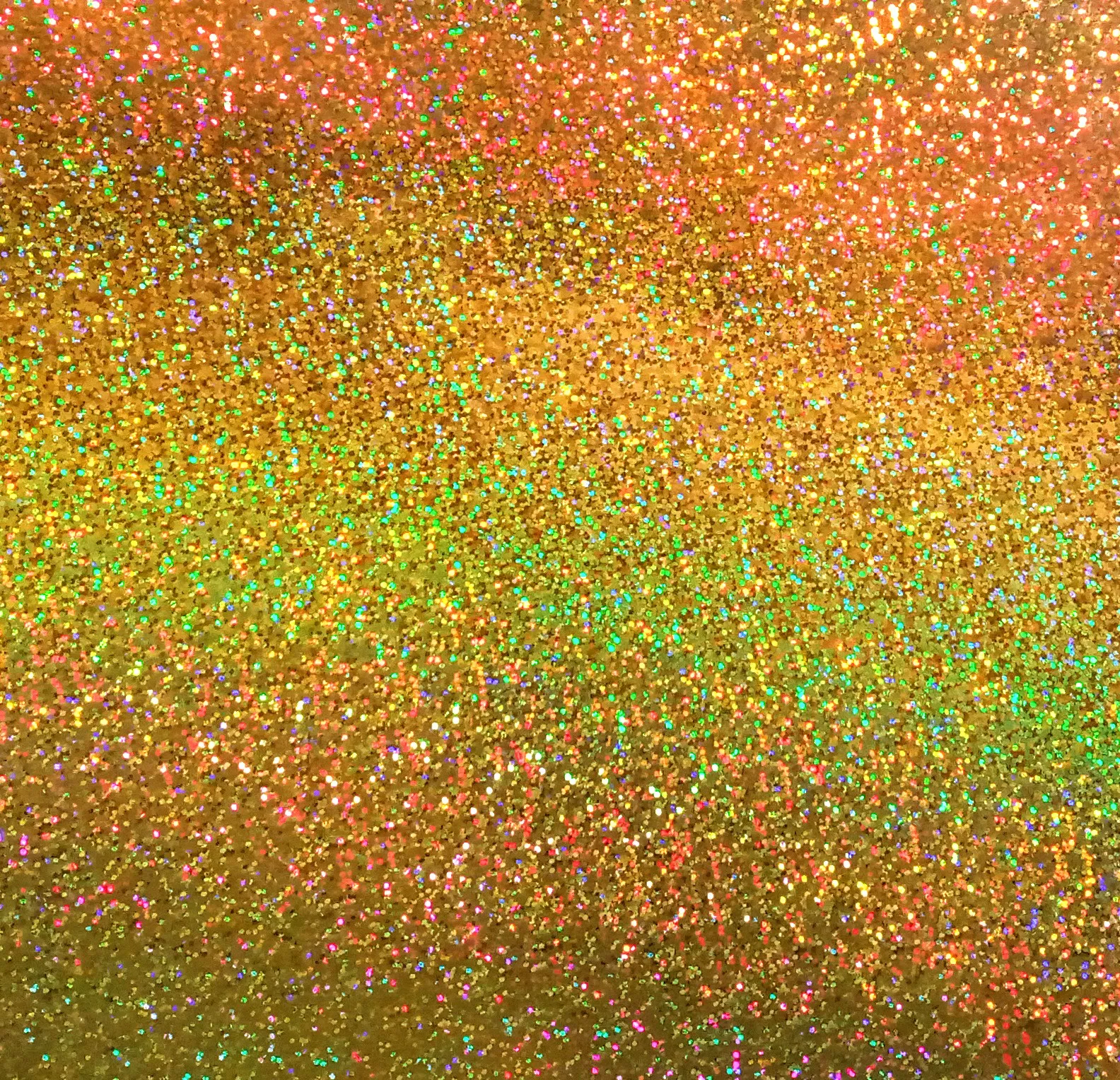Gold Sparkles Holographic, 12x12