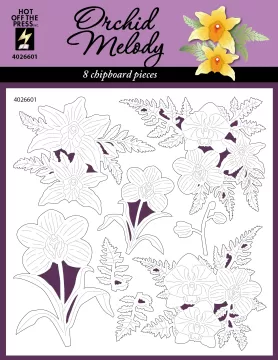 Orchid Melody Chipboard
