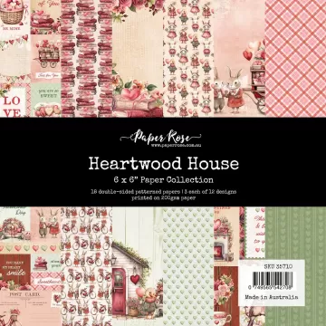 Heartwood House 6x6 Papers, 18 papers