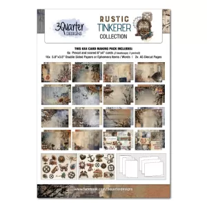 Rustic Tinkerer 6x4 Card Pack