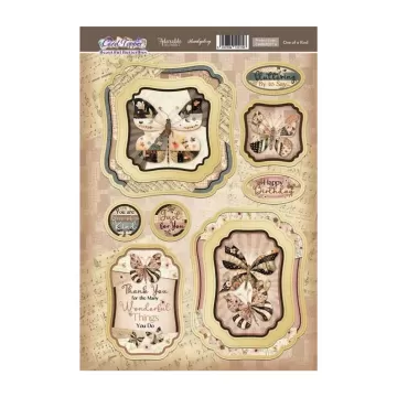 One of a Kind Card Topper Sheet