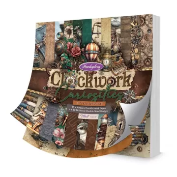 Clockwork Curiosities 8x8 Paper Pad