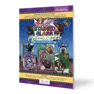 Stained Glass Mystical Worlds Craft Pad