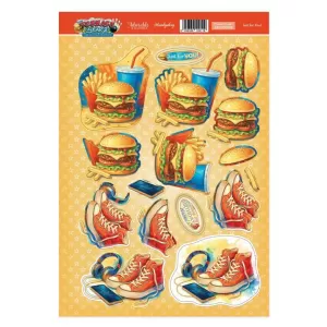 Just For You! Decoupage Topper Sheet