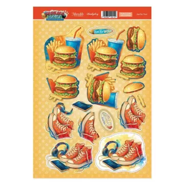 Just For You! Decoupage Topper Sheet