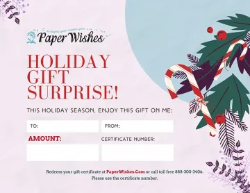 Gift Certificate