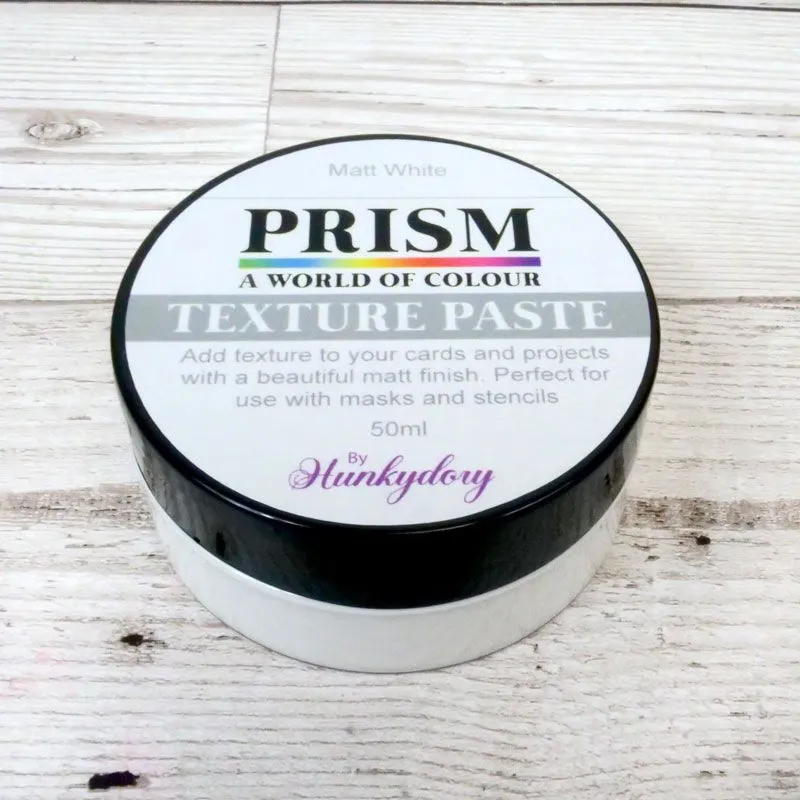 Matte White Prism Texture Paste