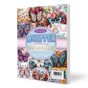 Paper Art Butterflies Whopper Topper Pad