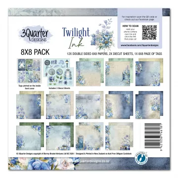 Twilight Ink 8x8 Papers & Die-Cuts