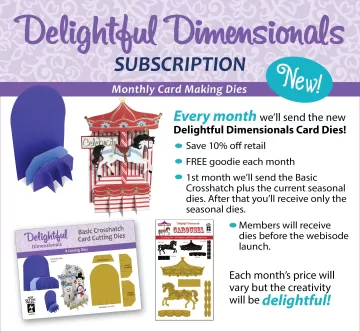 Delightful Dimensionals Subscription - April
