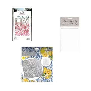 Memories & Leaves Stencils by Stencils & More Money Saver