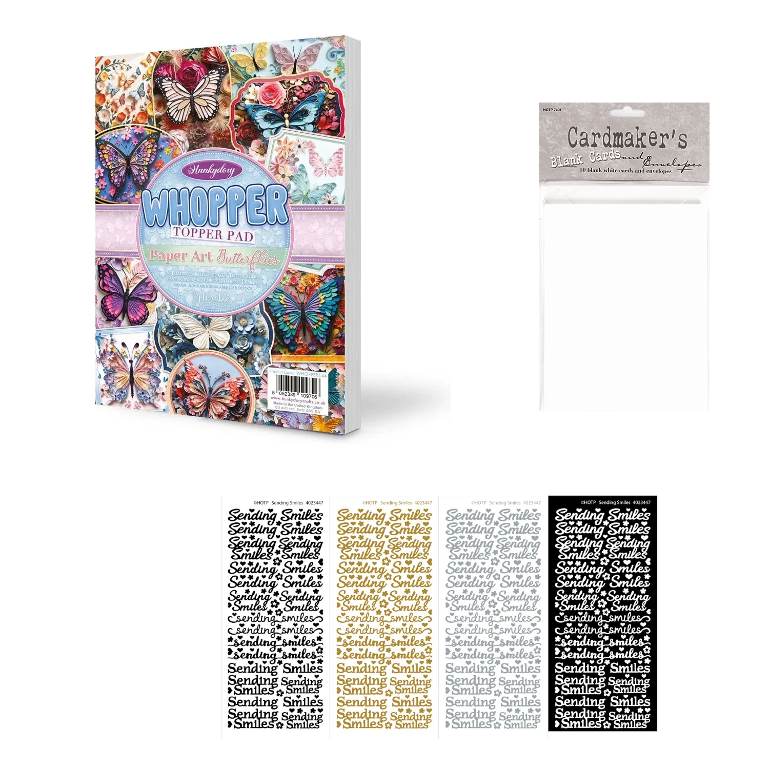 Paper Art Butterflies by Hunkydory Money Saver