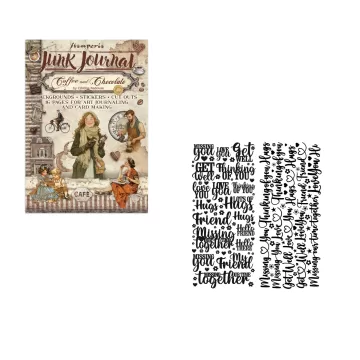 Coffee & Chocolate Junk Journal by Stamperia Money Saver