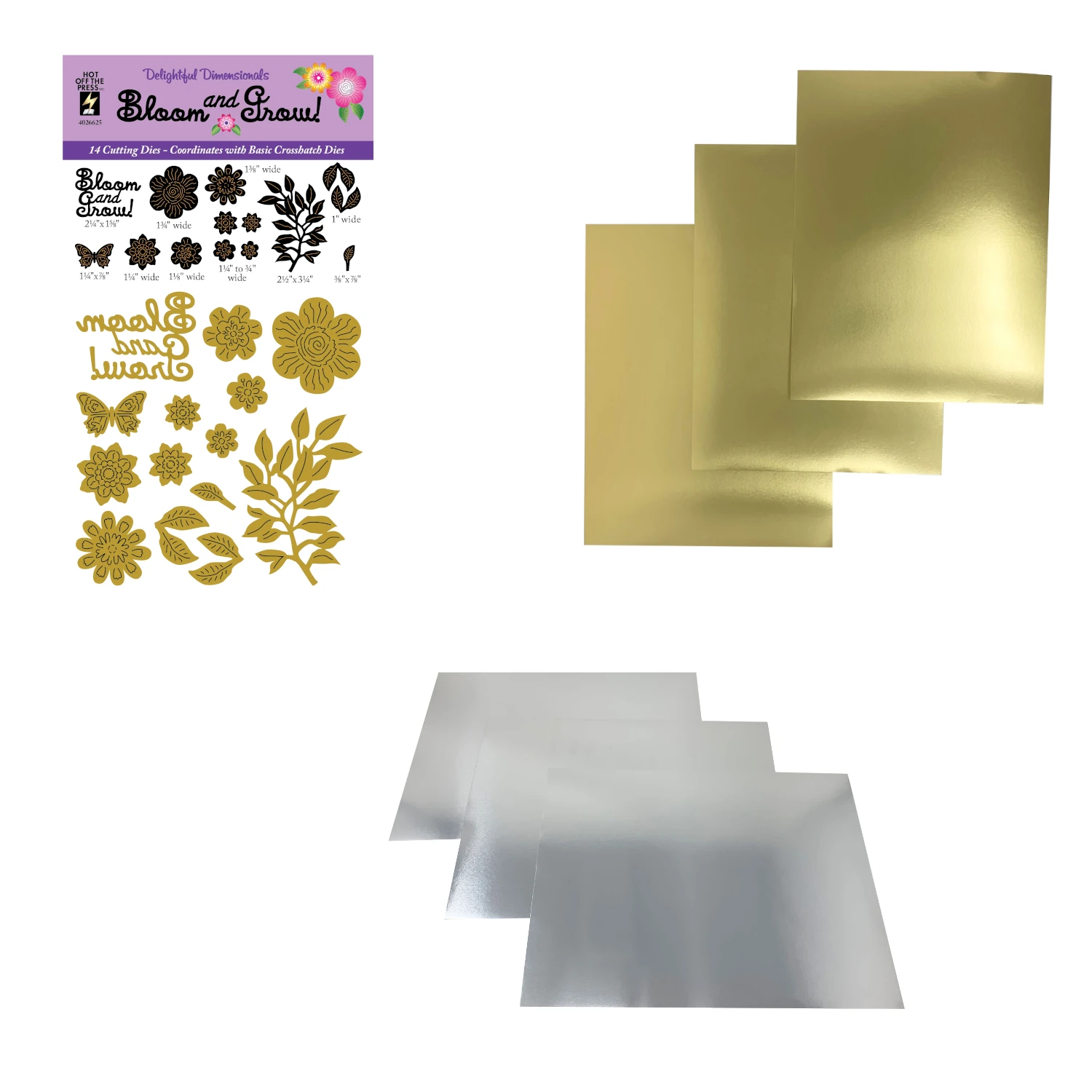 Bloom & Grow Dies by Delightful Dimensional Money Saver