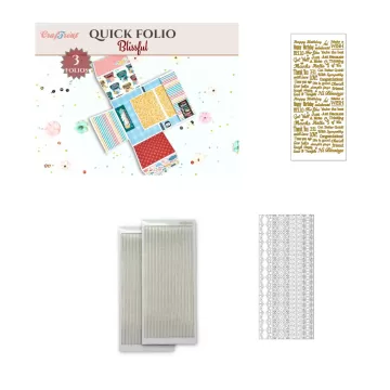 Blissful Quick Folio by Craftreat Money Saver