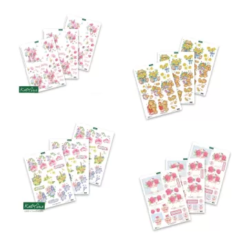 Flowers & Cute Bears by Katy Sue Designs Money Saver