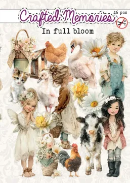In Full Bloom Die-Cuts, 46 pieces