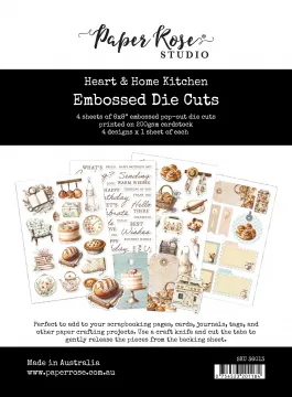 Heart & Home Embossed Die-Cuts