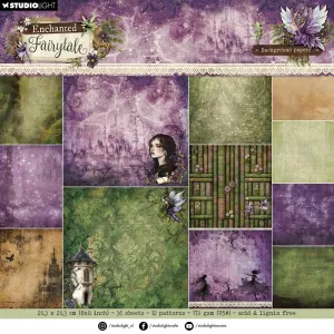 Enchanted Fairytale 8x8 papers, 36 sheets