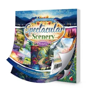 The Square Little Book of Spectacular Scenery, 120 sheets