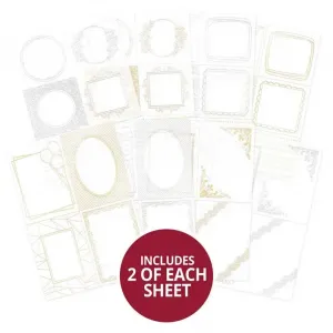 Acetate Frames & Borders, 104 pieces