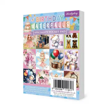 Birthday Waterfalls Speciality Pocket Pad