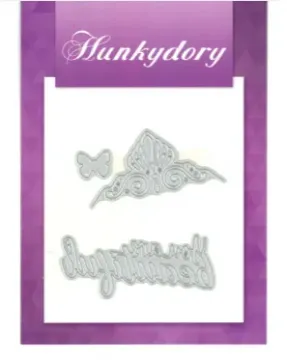 You are Beautiful Cutting Dies, 3 pieces, largest 2 1/2"x1 1/4"