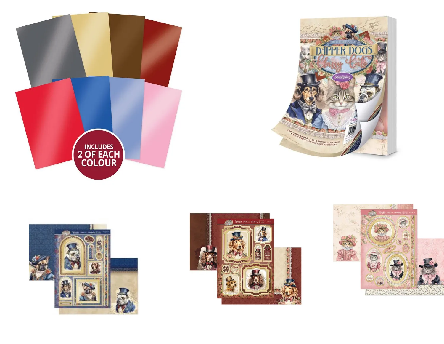 Dapper Dogs & Classy Cats by Hunkydory Money Saver